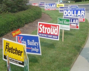Yard Signs Political 